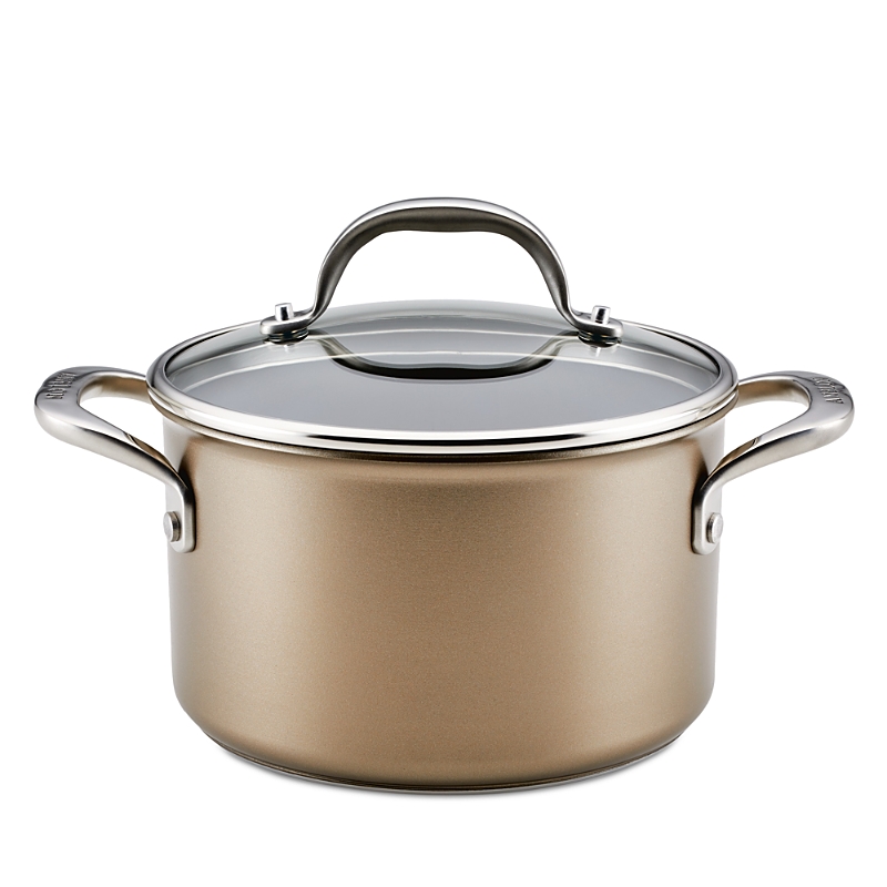 Anolon X 4 Qt Covered Saucepot In Brown