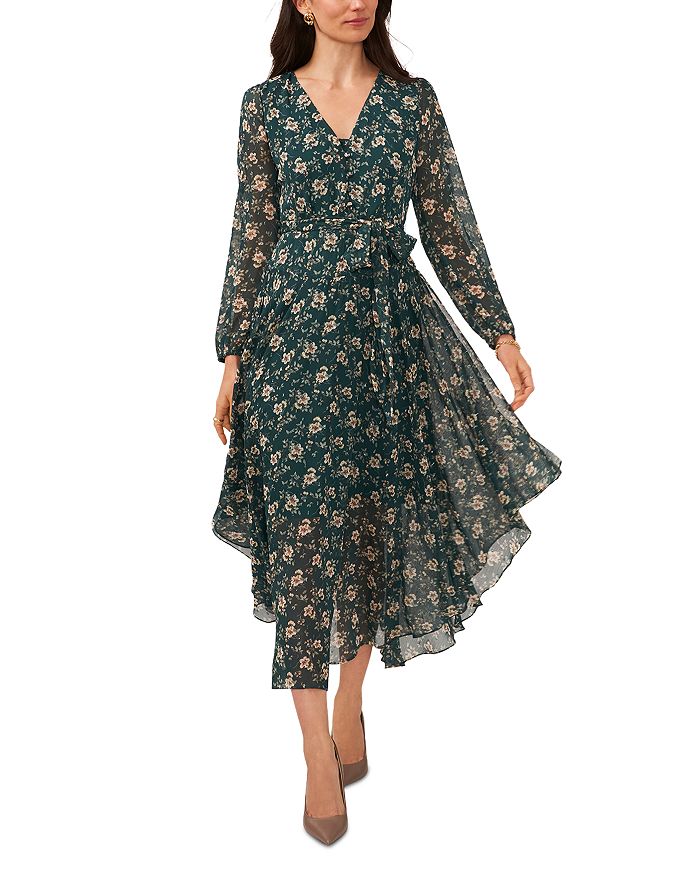 VINCE CAMUTO Long Sleeved Maxi Dress | Bloomingdale's