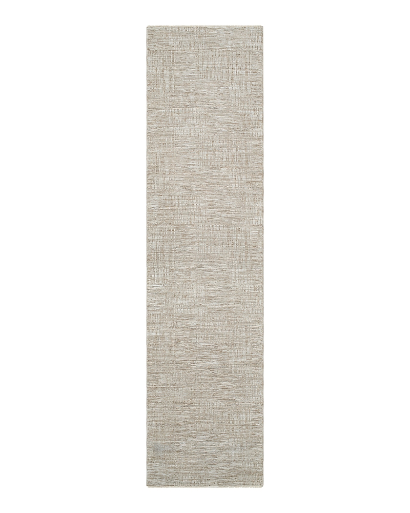 Surya Masterpiece High-low Mpc-2300 2'8" X 10' Runner Area Rug In Light/grey