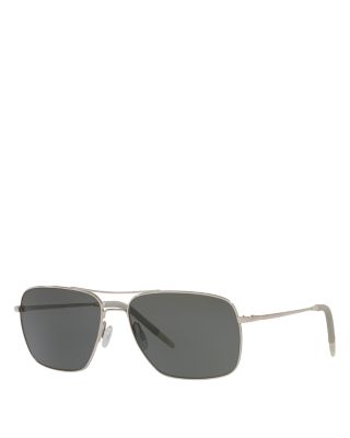 Clifton Rectangular Sunglasses, 58mm