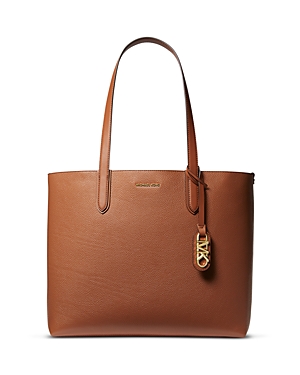 Michael Kors Eliza Extra Large East West Reversible Tote In Luggage
