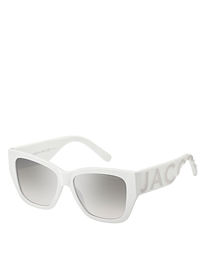 MARC JACOBS SQUARE SUNGLASSES, 55MM