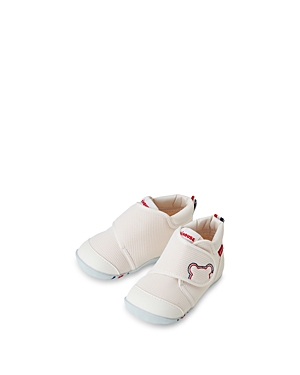 Miki House Unisex My First Walker Shoes - Baby In White