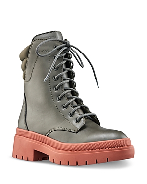 Cougar Saydee Waterproof Combat Boot In Olive