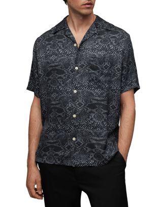 ALLSAINTS Blocko Relaxed Shirt | Bloomingdale's