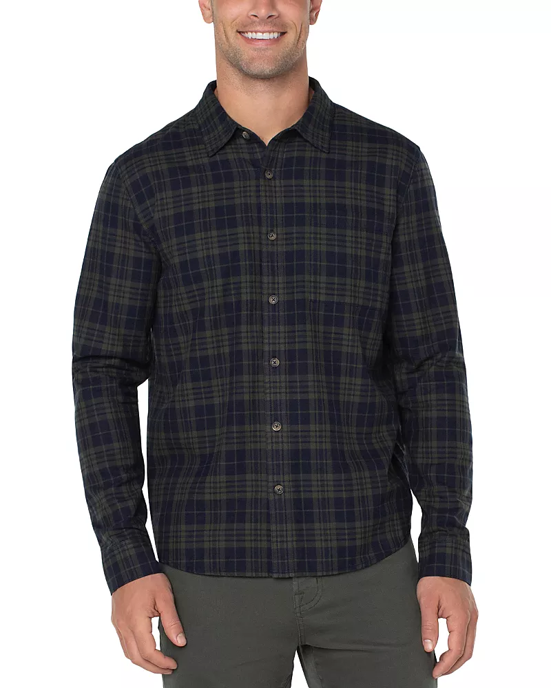 Liverpool Los Angeles Woven Button Up Shirt