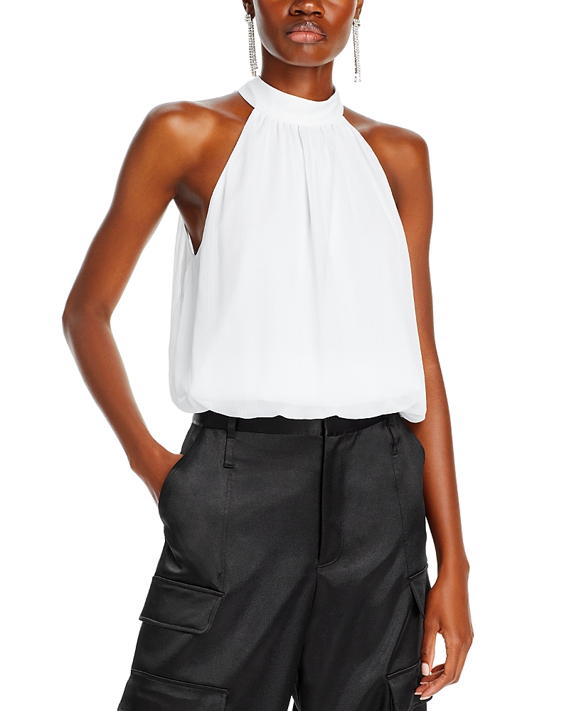 Alice And Olivia Maris Halter Neck Top
