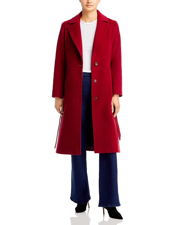 Cinzia Rocca Belted Wool Cashmere Coat | Bloomingdale's