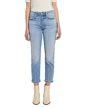 Shop 7 For All Mankind Josefina High Rise Crop Slim Jeans In Must