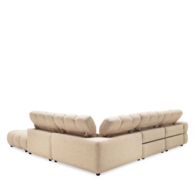 Marcella 5-Piece Power Reclining Fabric Sectional