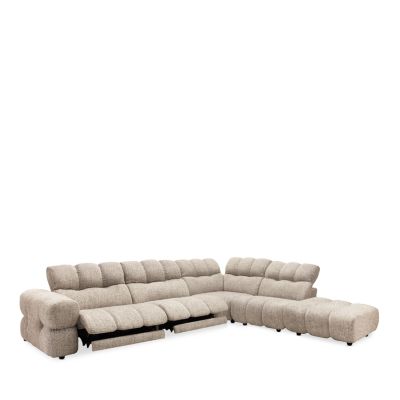 Marcella 5-Piece Power Reclining Fabric Sectional
