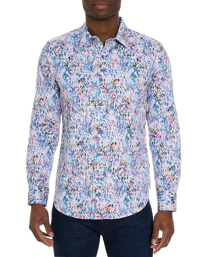 Robert Graham - Birtra Long Sleeve Button Front Printed Shirt