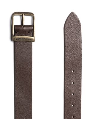 Men's Coronet Crescent Leather Belt