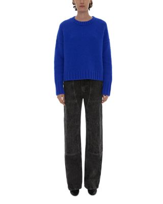 Helmut Lang Brushed Crew Pullover Sweater | Bloomingdale's