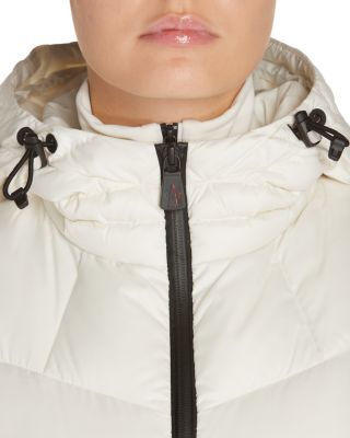 Quilted Down Front Cardigan