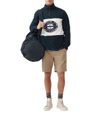 Donnybrook Cotton Classic Fit Quarter Zip Sweatshirt 