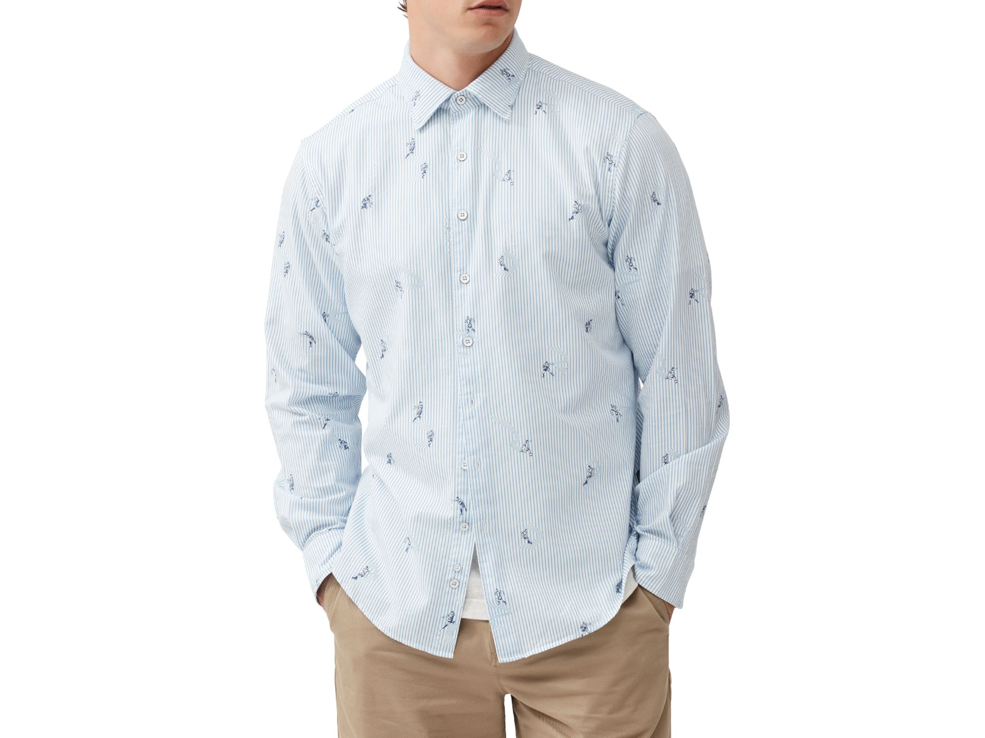 x Gilbert Churchill Park Cotton Twill Original Fit Button Down Shirt - Image 1