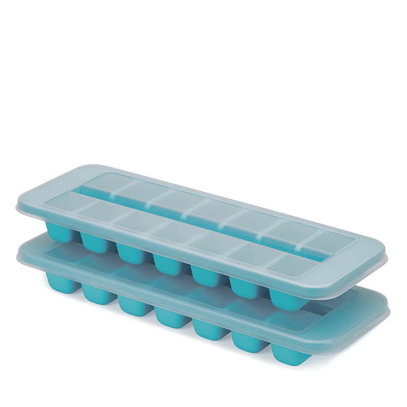 Joseph Joseph Flow Easy Fill Ice Cube Trays In Blue