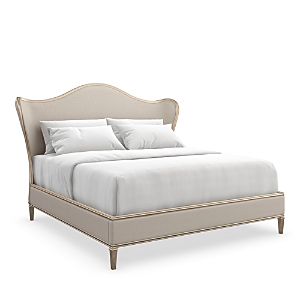 Caracole Bedtime Beauty Bed, Queen In Tan