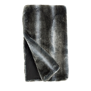 Donna Salyers Fabulous-furs Couture Collection Faux Fur Throw In Chinchilla