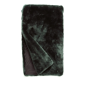 Donna Salyers Fabulous-furs Couture Collection Faux Fur Throw In Green