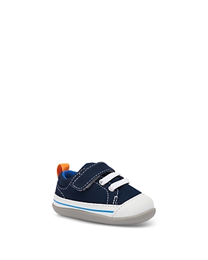 See Kai Run Boys' Stevie Ii Canvas Sneakers - Baby, Toddler In Navy