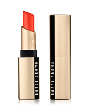 Shop Bobbi Brown Luxe Matte Lipstick In Power Play (bright Orange¿)