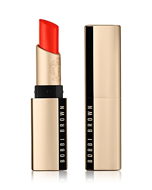 Shop Bobbi Brown Luxe Matte Lipstick In Traffic Stopper (vibrant Red)