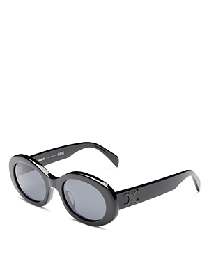 Celine Triomphe Round Sunglasses, 52mm