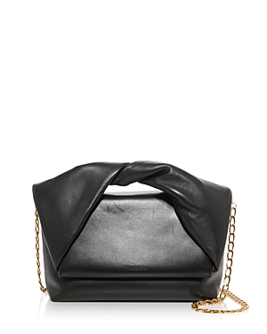 Jw Anderson Large Twister Bag In Black