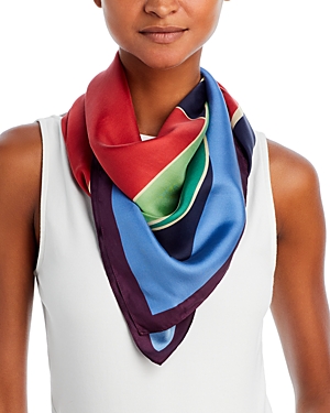 Echo Fruit Of The Month Silk Square Scarf