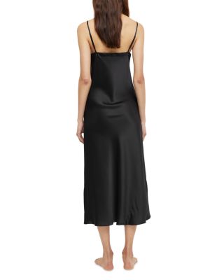 Silk Long V Neck Nite