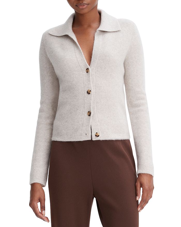 Vince Polo Collar Cardigan Bloomingdale's
