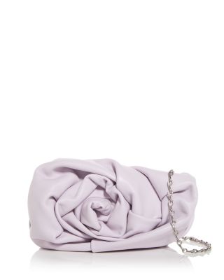 Burberry - Rose Leather Crossbody Clutch