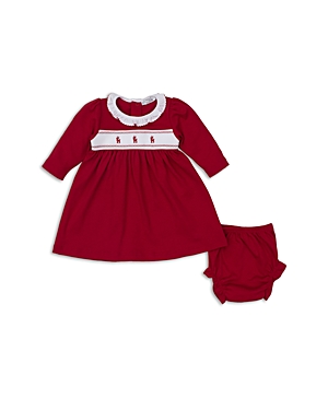 Shop Kissy Kissy Girls' Reindeer Dress Set - Baby In Red