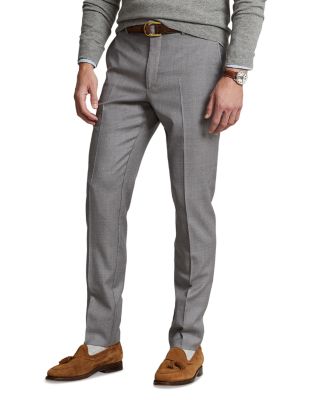 Wool Twill Slim Fit Pants