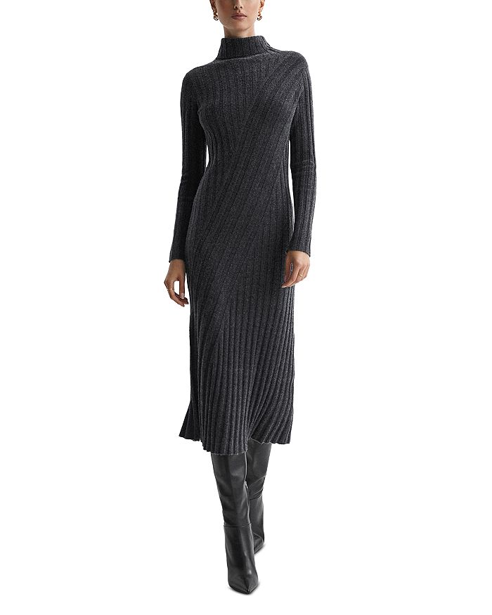 Zip-Up Wool-Silk Cady Dress - Women - Ready-to-Wear
