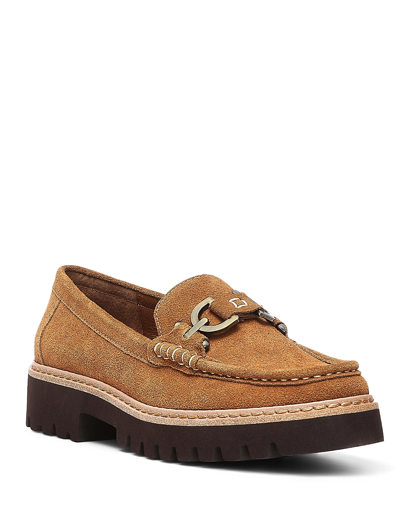Donald Pliner Helioci Loafer In Saddle