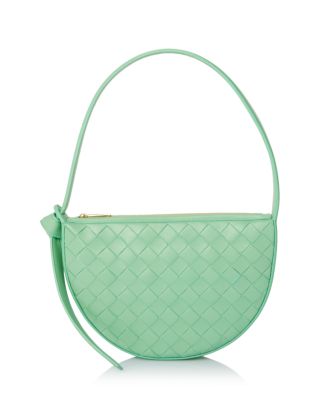 Bottega Veneta - Mini Knot Intrecciato Leather Shoulder Bag