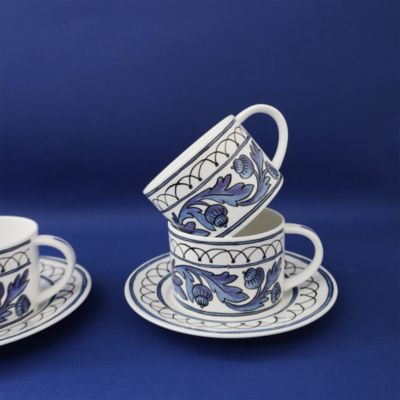 H. Blue Bird Cup and Saucer