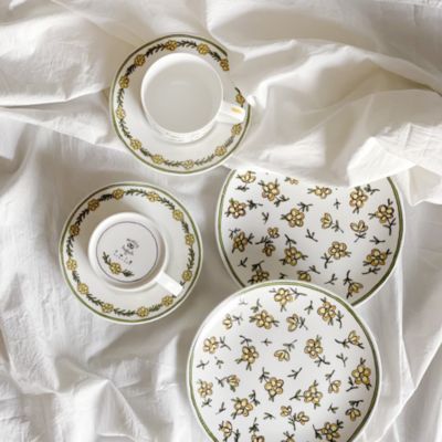 H. Daisy Chain 8" Salad Dessert Plate