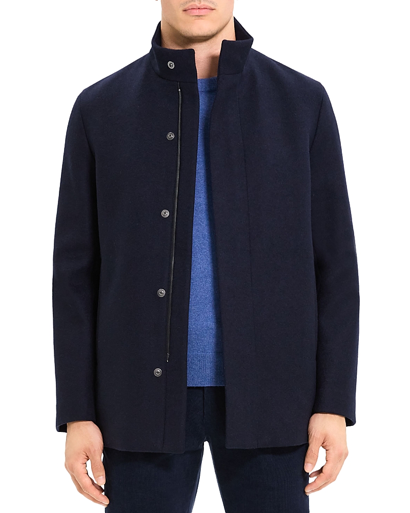 Theory Clarence Wool Melton Coat