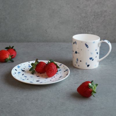 Terrazzo Azzurro Mugs, Set of 2