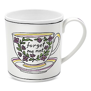 Prouna Twig New York Molly Hatch Forget Me Not Mug In Multi
