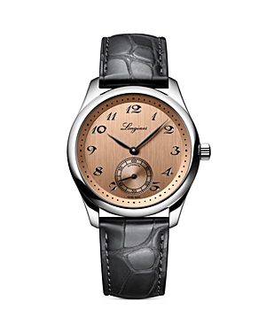 Longines Master Watch, 38.5mm In Brown/gray