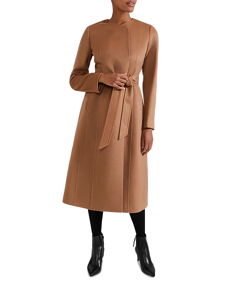 Hobbs London Davina Belted Coat · 8 UK/4 US