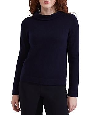 Hobbs London Audrey Sweater In Navy