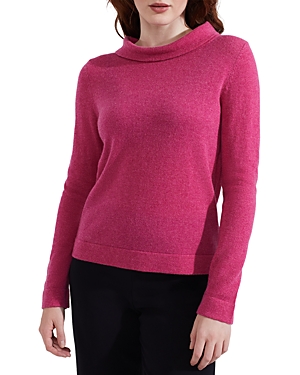 Hobbs London Audrey Sweater In Pink Marl