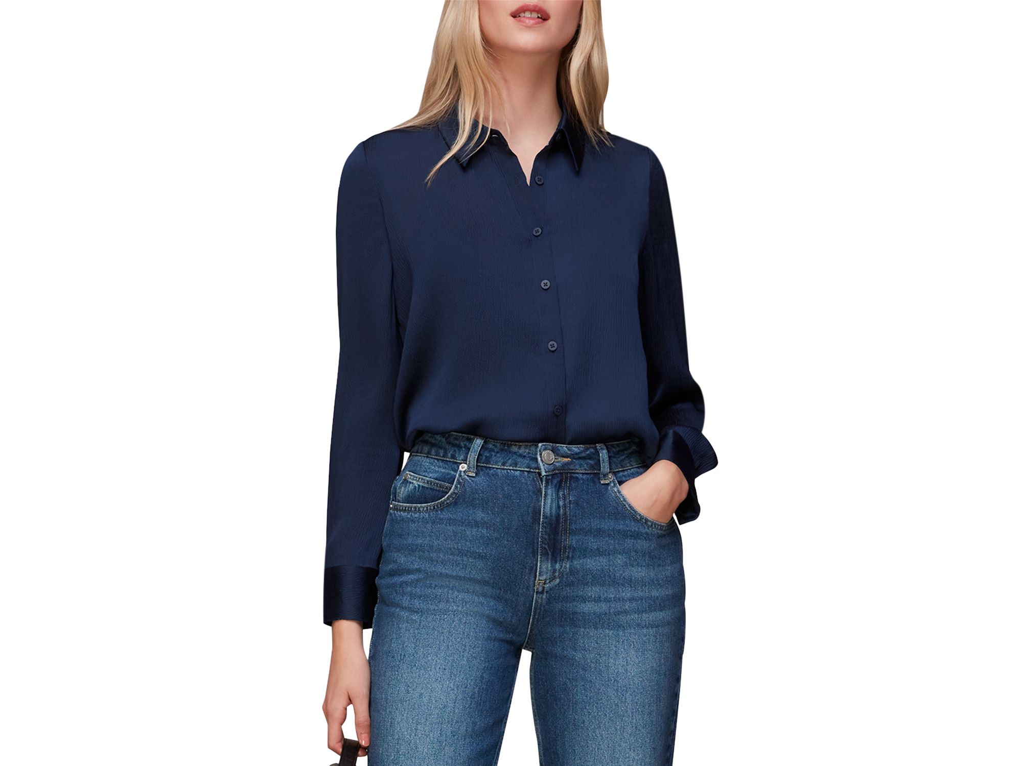 Molly Satin Shirt - Image 1