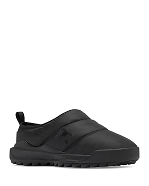 Sorel Women's Ona Rmx Puffy Slip On Insulated Booties In Black